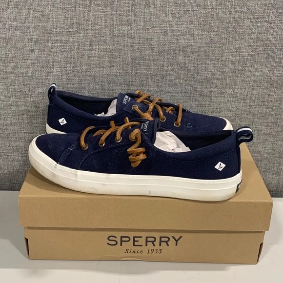 Sperry Top Sider - Crest Vibe Linen Sneaker Navy - Picture 5 of 5
